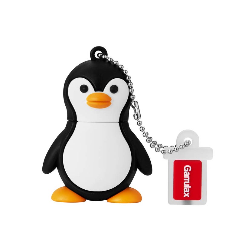 GARRULAX USB Flash Drive, 8GB / 16GB / 32GB USB 2.0 Updated Waterproof USB Memory Stick Date Storage Pendrive Thumb Drives (32GB, Cute Penguin) - Image 1